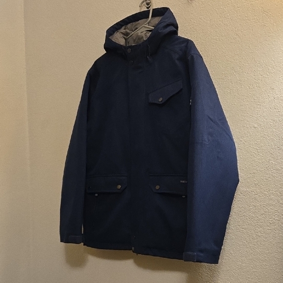 Merrell Men's Dark Blue Hooded Winter Jacket - Large - Picture 3 of 15